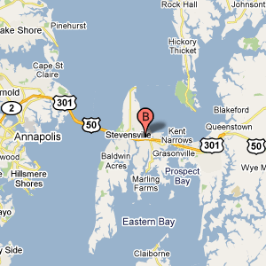 Kent Island office map